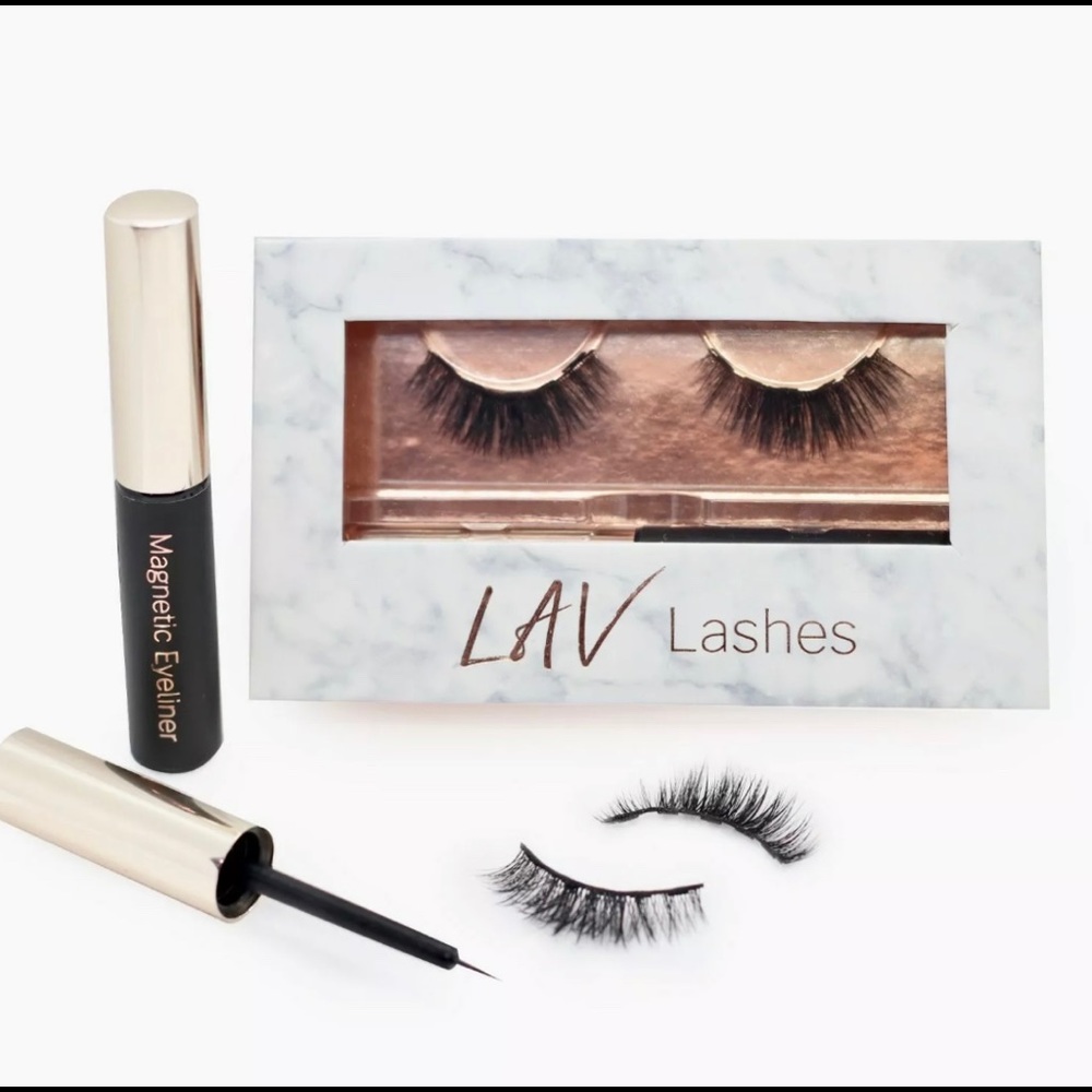 Magnetic Eyelashes with Magnetic Eyeliner